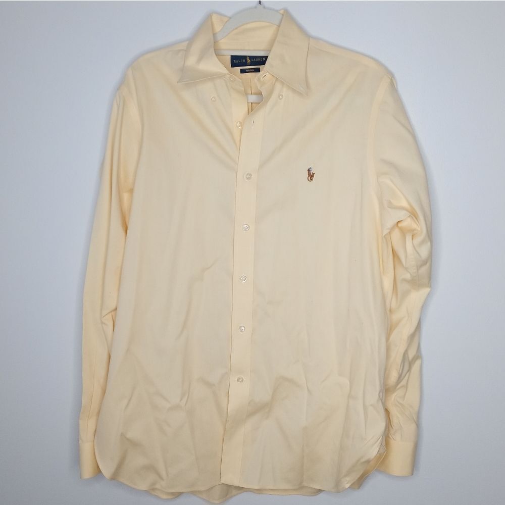 Ralph Lauren cream shirt size 16